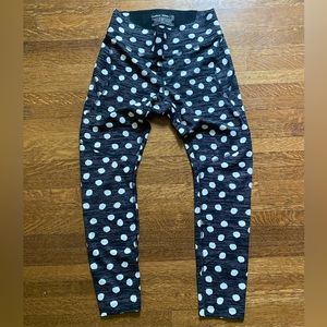 outdoor voices polka dot leggings